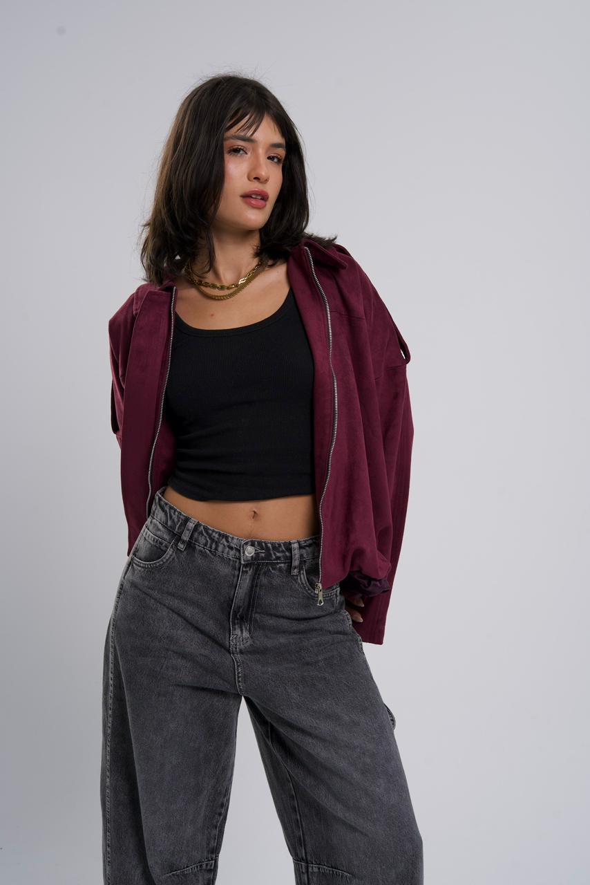 SUEDE JACKET