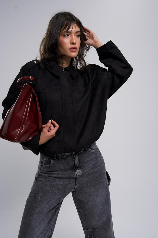 SUEDE JACKET